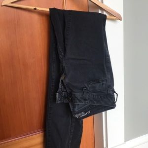 black american eagle jeans